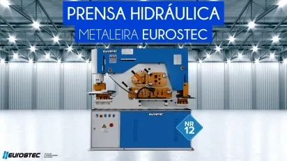 PRENSA HIDR�ULICA METALEIRA EUROSTEC